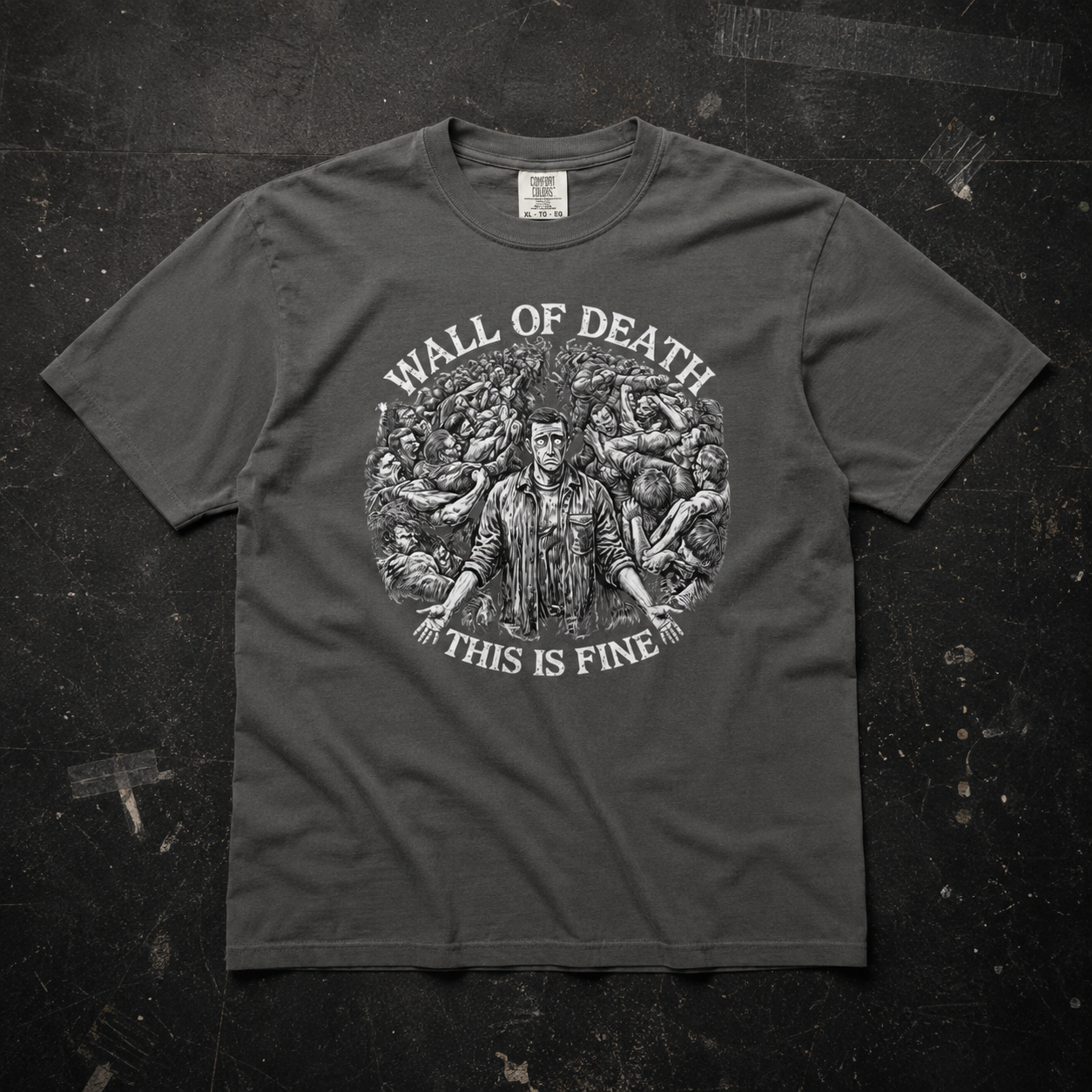 Wall of Death "This Is Fine" Tee