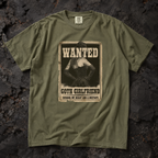 Hemp shirt mockup for Wanted: Goth Girlfriend