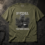 Owl "Metal: The Wise Choice" Tee